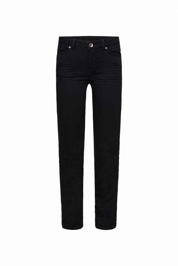 Soccx Jeans RO:MY Mit Tonigen Nähten Black