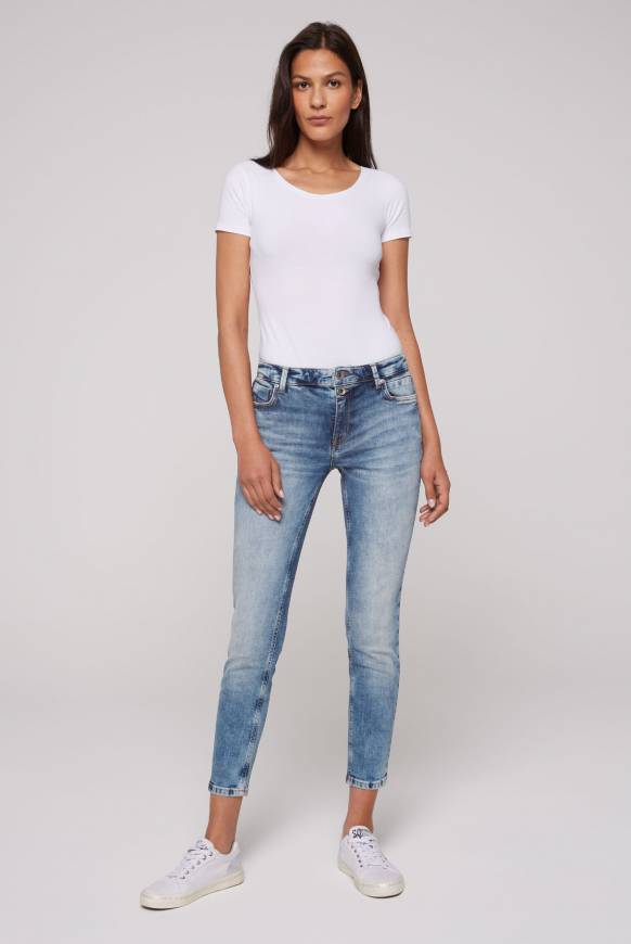 Soccx Jeans SU:SI Regular Fit Smooth Blue