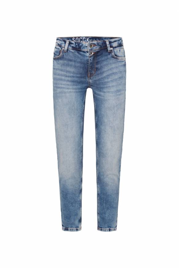 Soccx Jeans SU:SI Regular Fit Smooth Blue