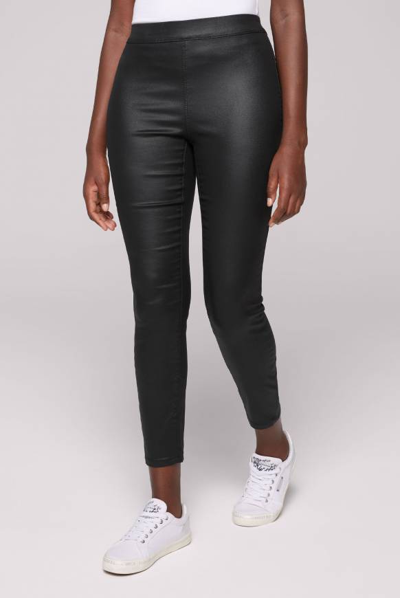 Soccx Jeggings PI:A Skinny Fit black washed