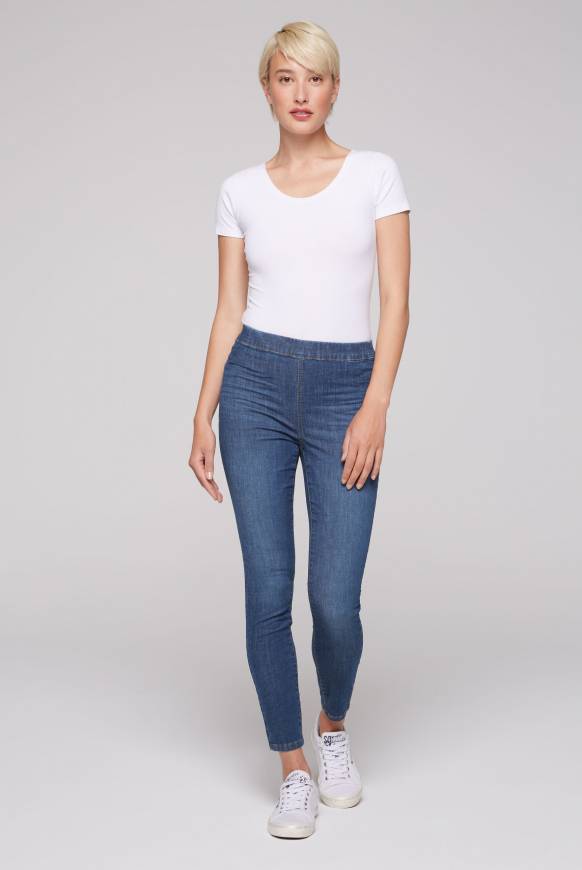 Soccx Jeggings PI:A Skinny Fit Blue Used
