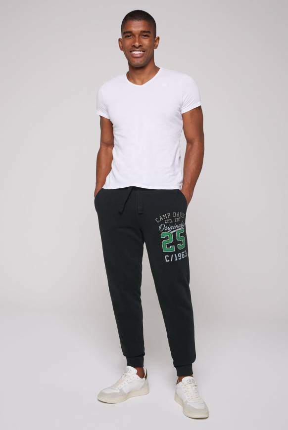 Soccx Jogginghose Mit Retro-Artwork Black