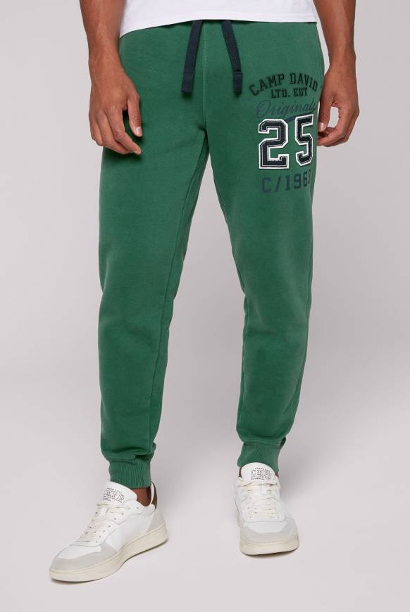 Soccx Jogginghose mit Retro-Artwork raw green