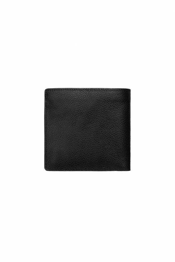 Soccx Klapp-Geldbörse Mit Logo-Prägung Black