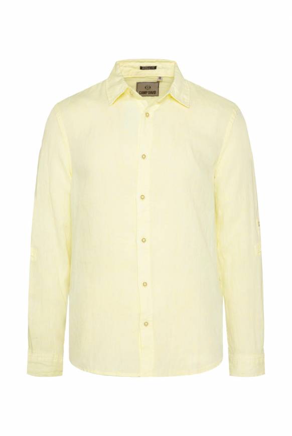 Soccx Langärmeliges Leinenhemd Sun