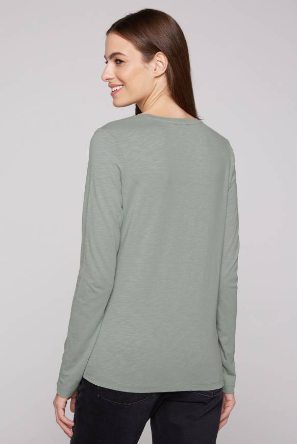 Soccx Langarmshirt Mit Logo Print Lake