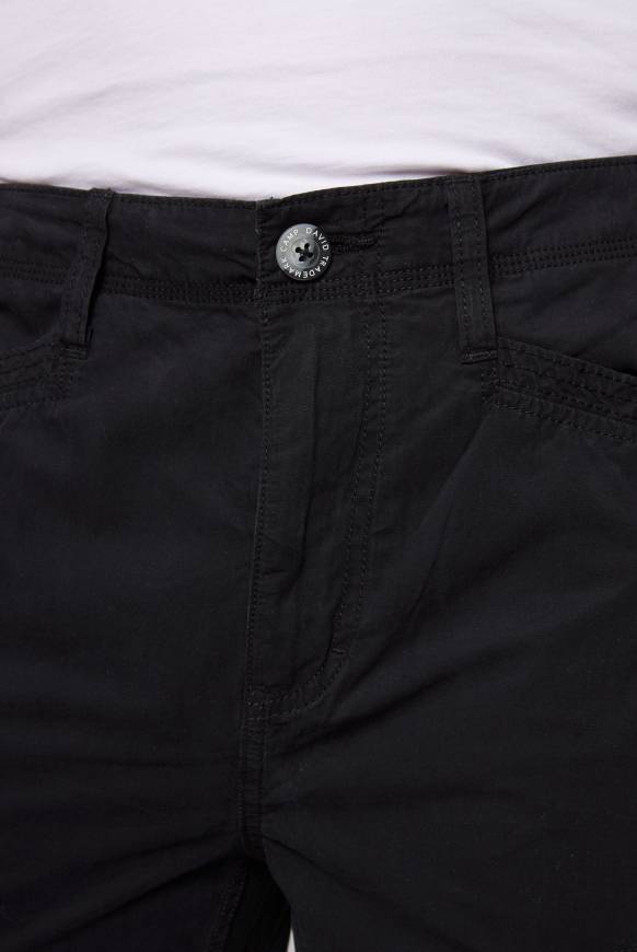 Soccx Leichte Cargohose Mit Label Prints Black