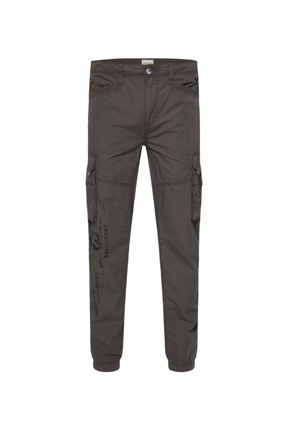 Soccx Leichte Cargohose Mit Label Prints Mud