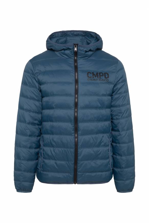 Soccx Leichte Steppjacke Mit Kapuze Blue Haze