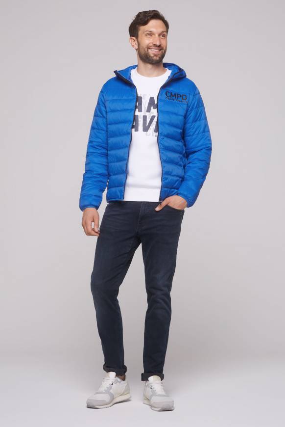 Soccx Leichte Steppjacke Mit Kapuze Flight Blue