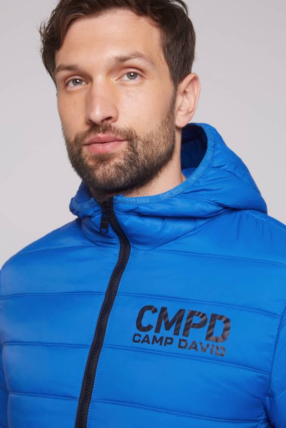 Soccx Leichte Steppjacke Mit Kapuze Flight Blue