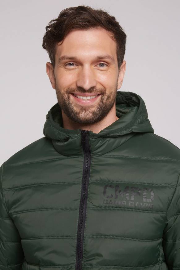 Soccx Leichte Steppjacke Mit Kapuze Khale Green