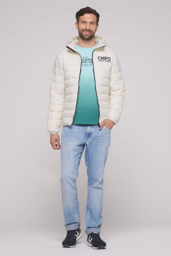 Soccx Leichte Steppjacke Mit Kapuze Kitt