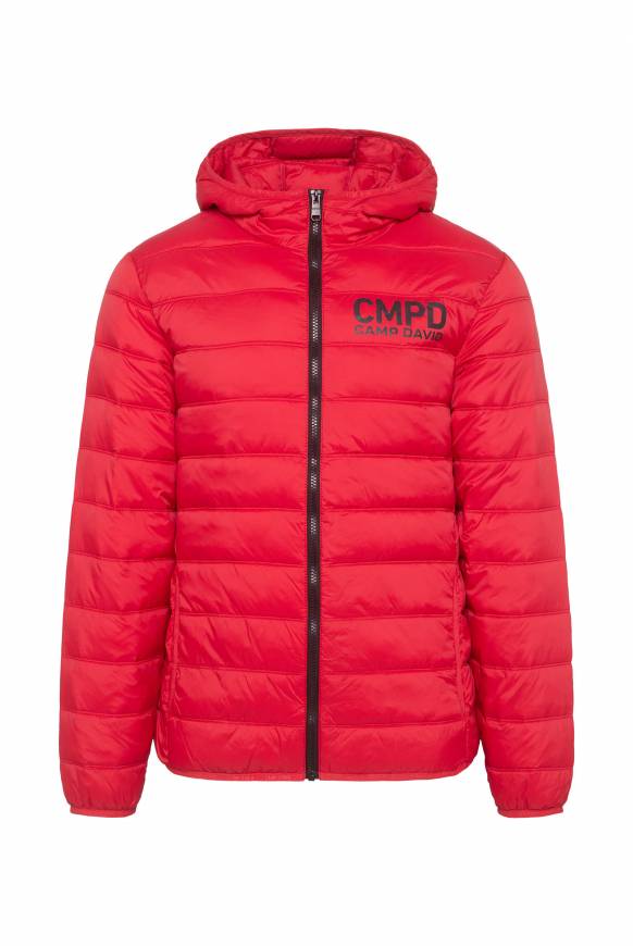 Soccx Leichte Steppjacke Mit Kapuze Royal Red