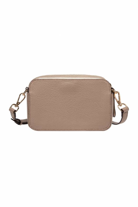 Soccx Modern Bag Mit Logo-Prägung Beige
