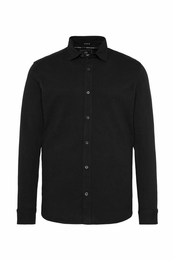 Soccx Oxford Langarmhemd Black