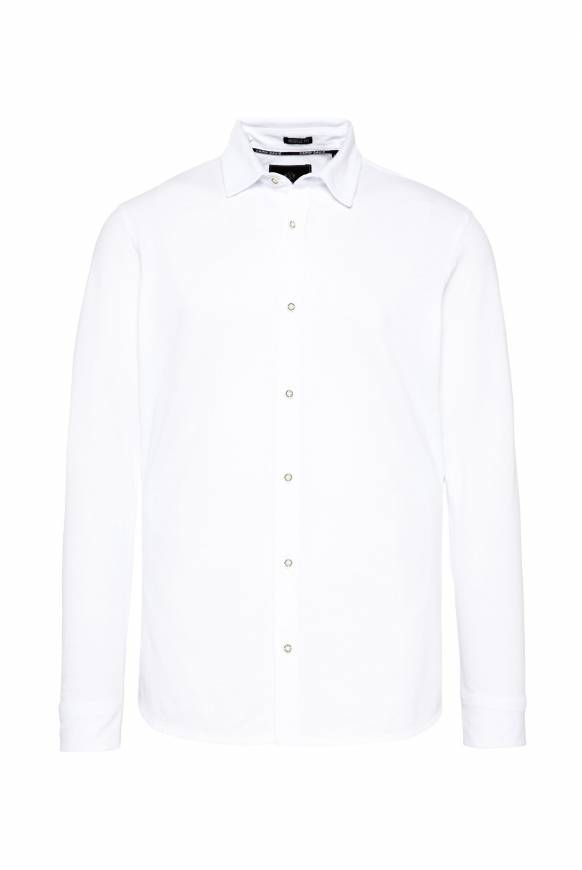 Soccx Oxford Langarmhemd Opticwhite