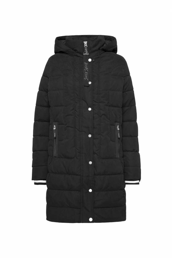 Soccx Peached Parka Mit Abtrennbarer Kapuze Black