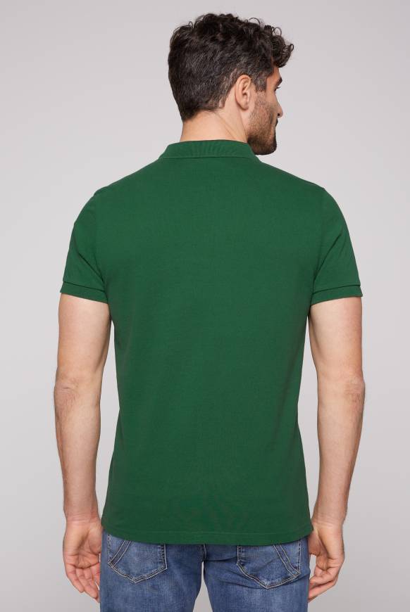 Soccx Pikee-Poloshirt Mit Sailing Print Raw Green