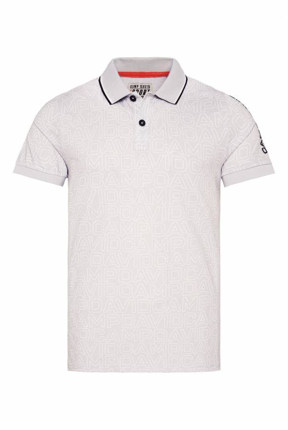 Soccx Poloshirt Mit All Over Print Shell