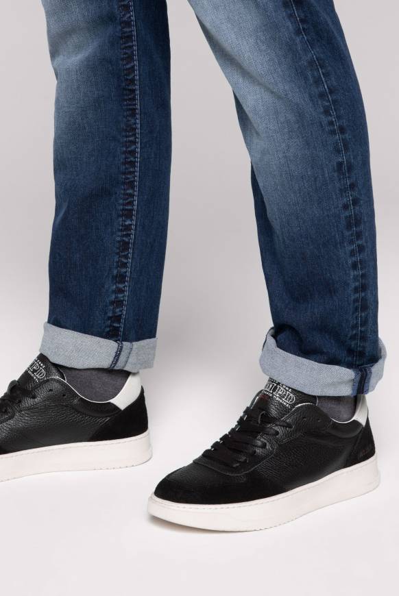 Soccx Premium Sneaker Aus Leder Black