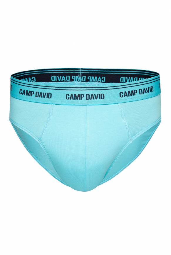 Soccx Slip Mit Logo-Bund Aqua