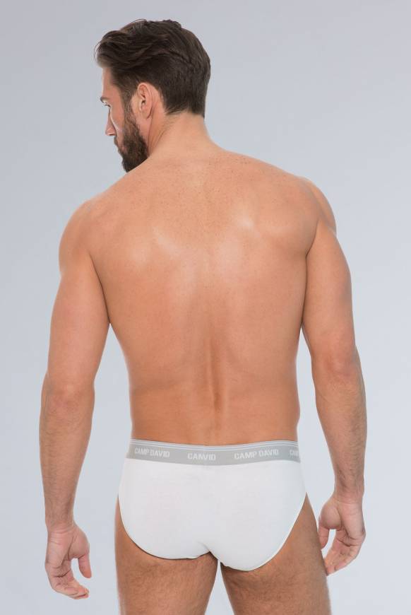 Soccx Slip Mit Logo-Bund Opticwhite