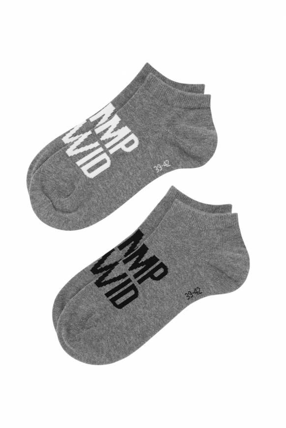 Soccx Sneakersocken Im Doppelpack Grey Melange