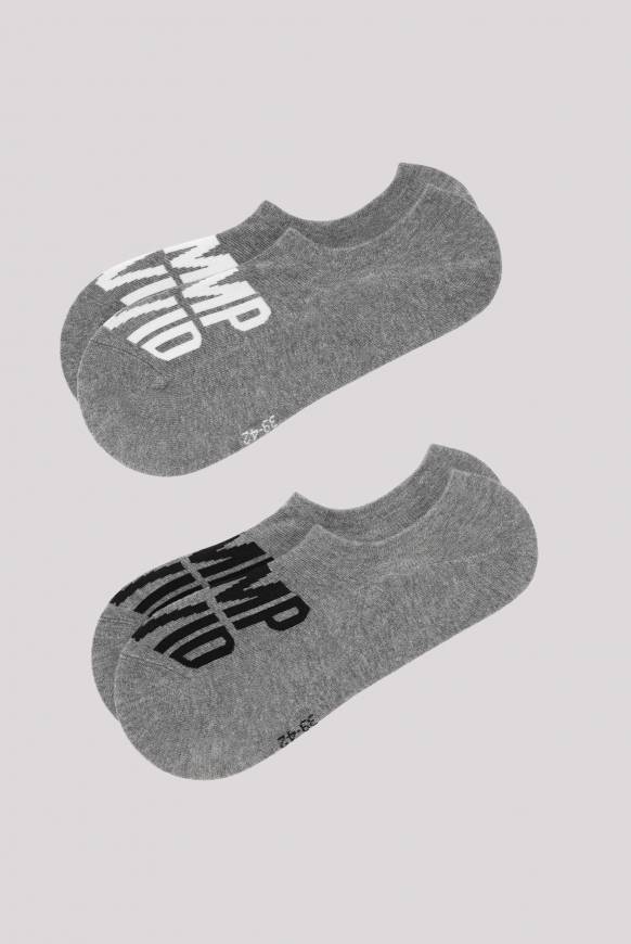 Soccx Sneakersocken Low im Doppelpack grey melange