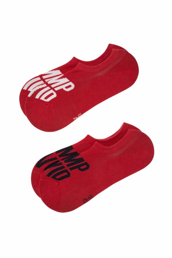 Soccx Sneakersocken Low Im Doppelpack Red