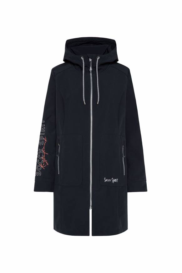 Soccx Softshellmantel Mit Kapuze Blue Navy