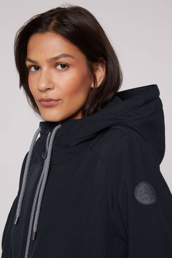 Soccx Softshellmantel Mit Kapuze Blue Navy