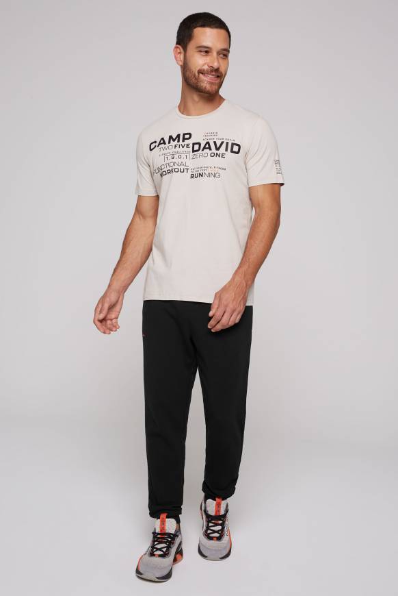 Soccx Sport-T-Shirt Mit Artwork Shell