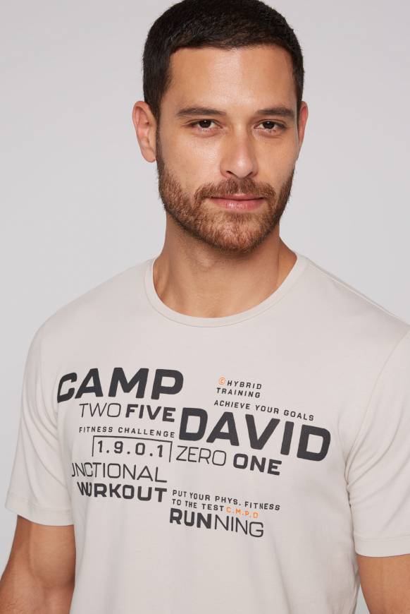 Soccx Sport-T-Shirt Mit Artwork Shell