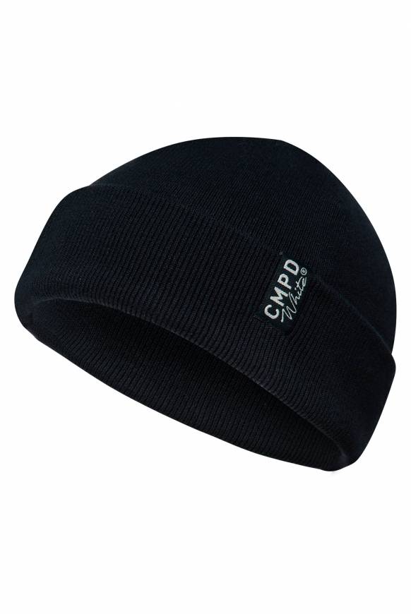 Soccx Strickmütze Mit Umschlag Blue Navy