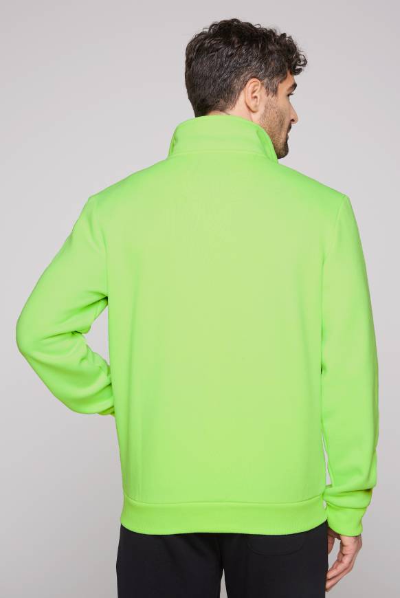 Soccx Sweatjacke Mit Logo Artwork Neon Green