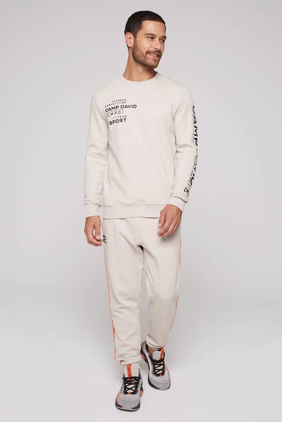 Soccx Sweatshirt Mit Label Prints Shell