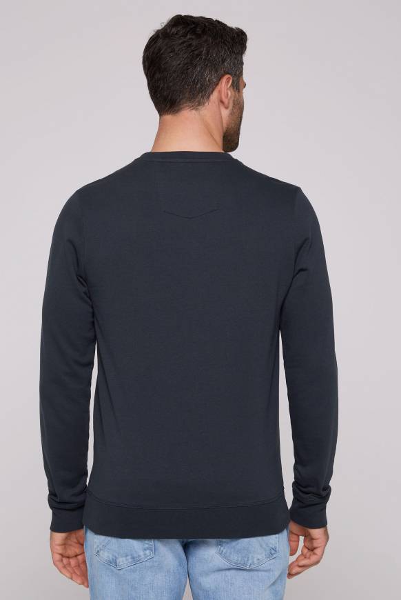 Soccx Sweatshirt Mit Logo Print Classic Navy S