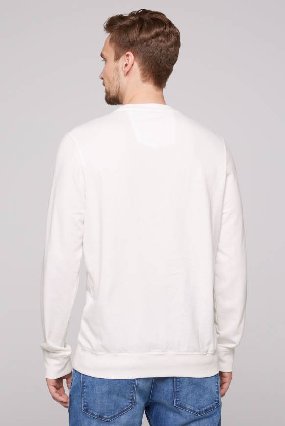Soccx Sweatshirt Mit Logo Print Ivory