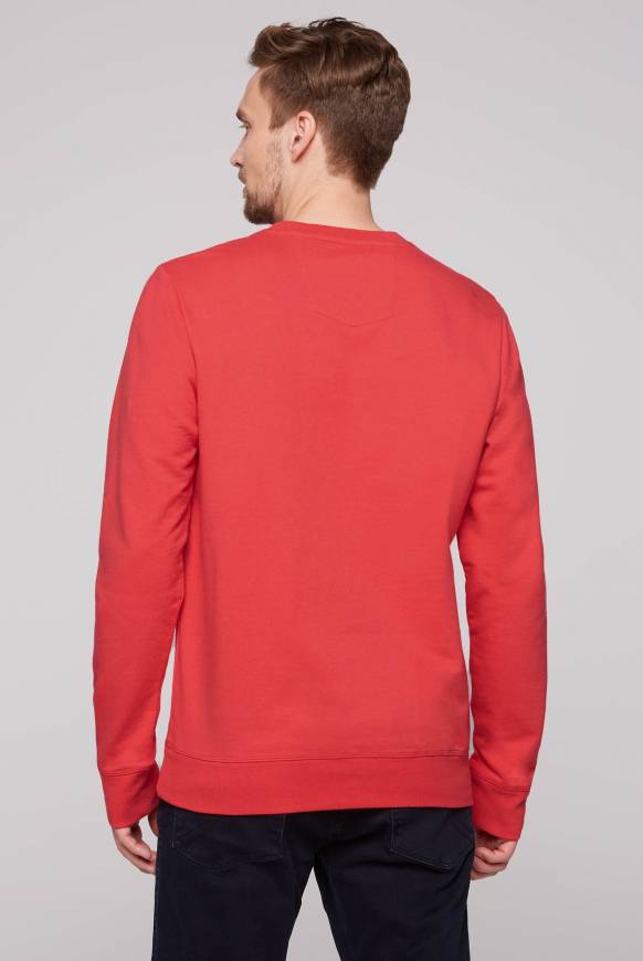 Soccx Sweatshirt Mit Logo Print Skipper Red