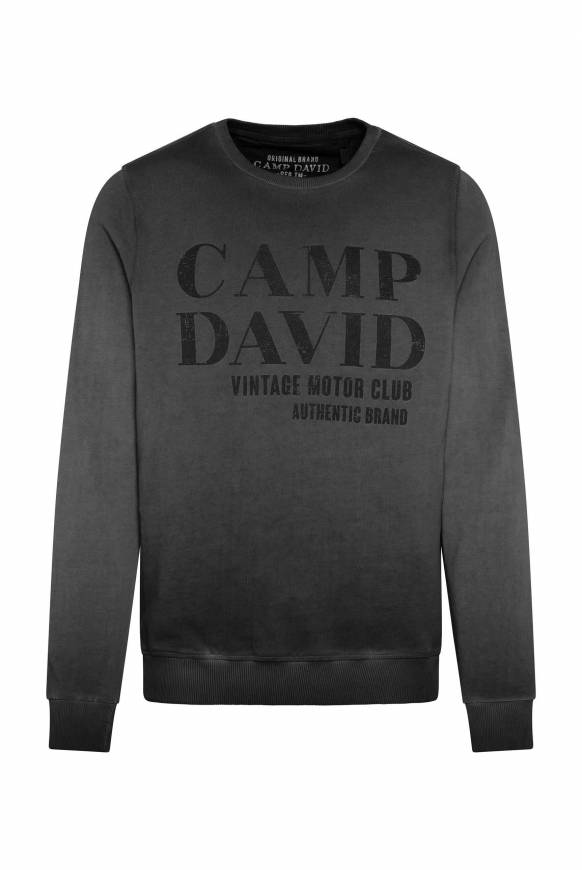 Soccx Sweatshirt Mit Vintage Print Black