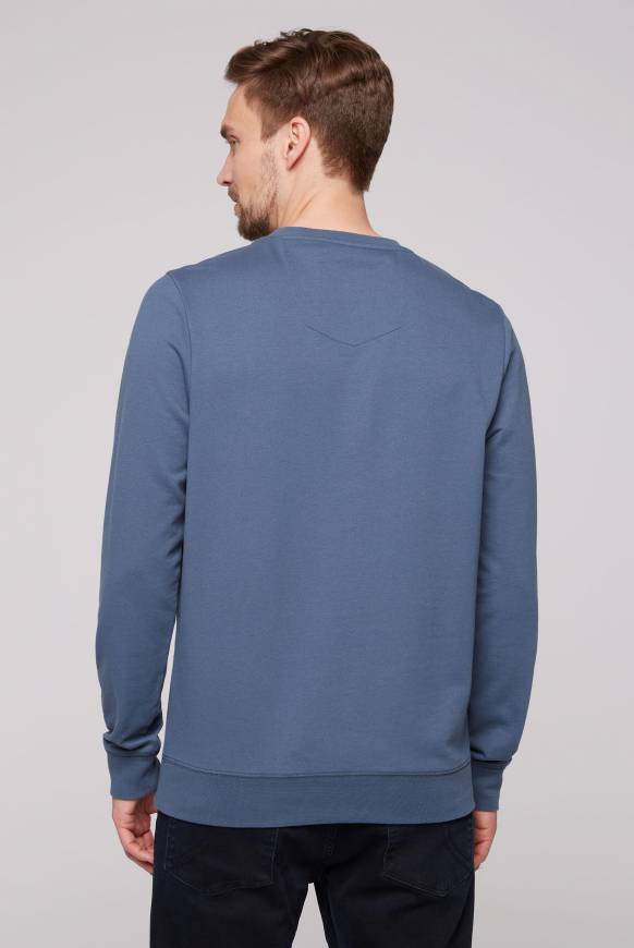Soccx Sweatshirt Mit Wording Print Blue Haze