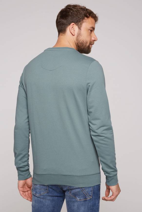Soccx Sweatshirt Mit Wording Print Grey Green