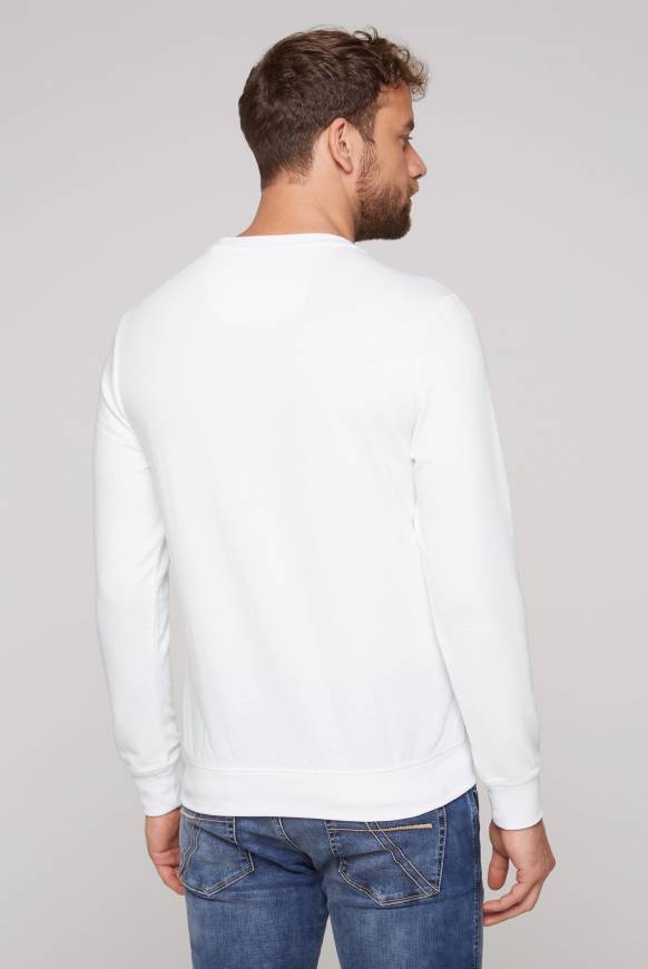 Soccx Sweatshirt Mit Wording Print Opticwhite