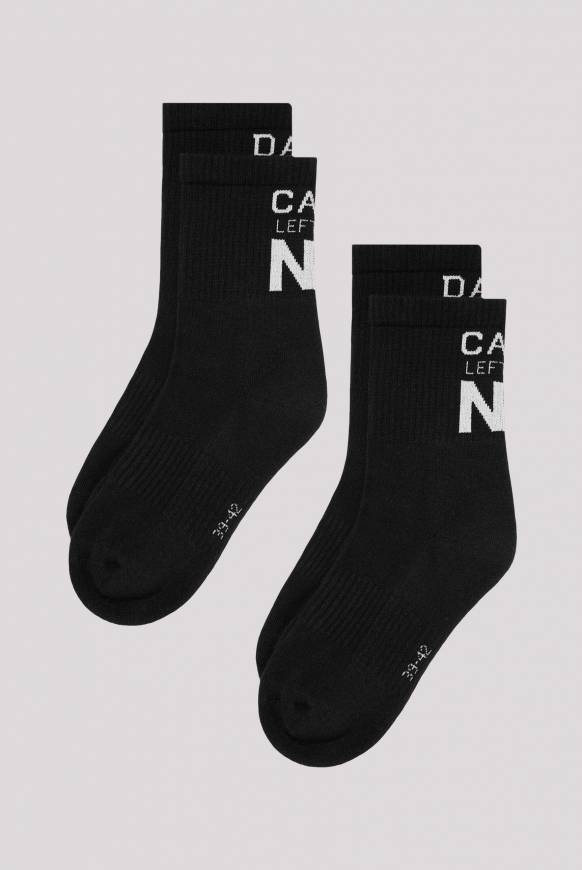 Soccx Tennissocken im Doppelpack black