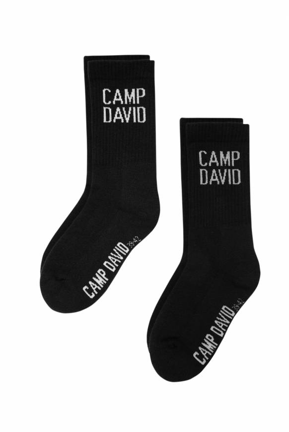 Soccx Tennissocken Mit Logo Im Doppelpack Black