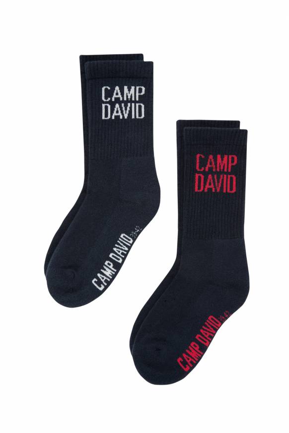 Soccx Tennissocken Mit Logo Im Doppelpack Navy