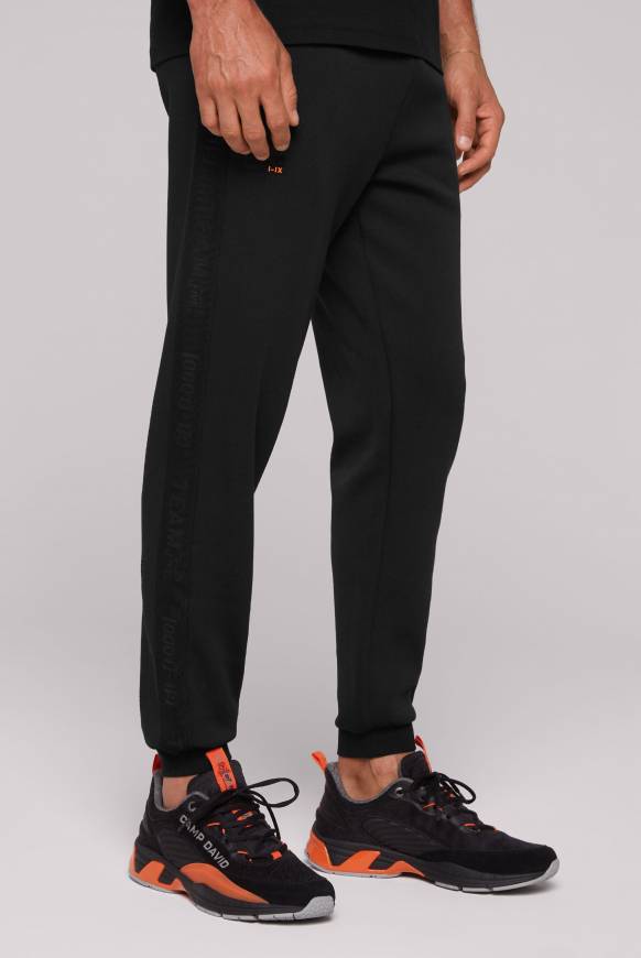 Soccx Trainingshose mit Seitentapes black