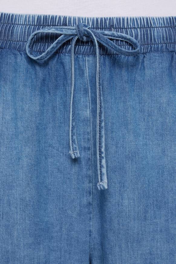 Soccx Wide Leg Jeans Authentic Blue