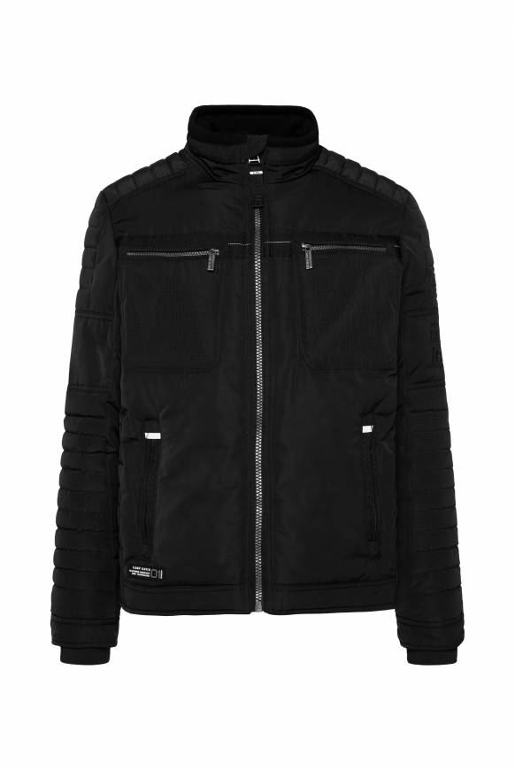 Soccx Winterjacke Im Biker-Design Black